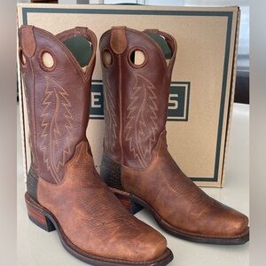 Tecovas Mens Parker Cowboy Boots 9.5 D worn once!
